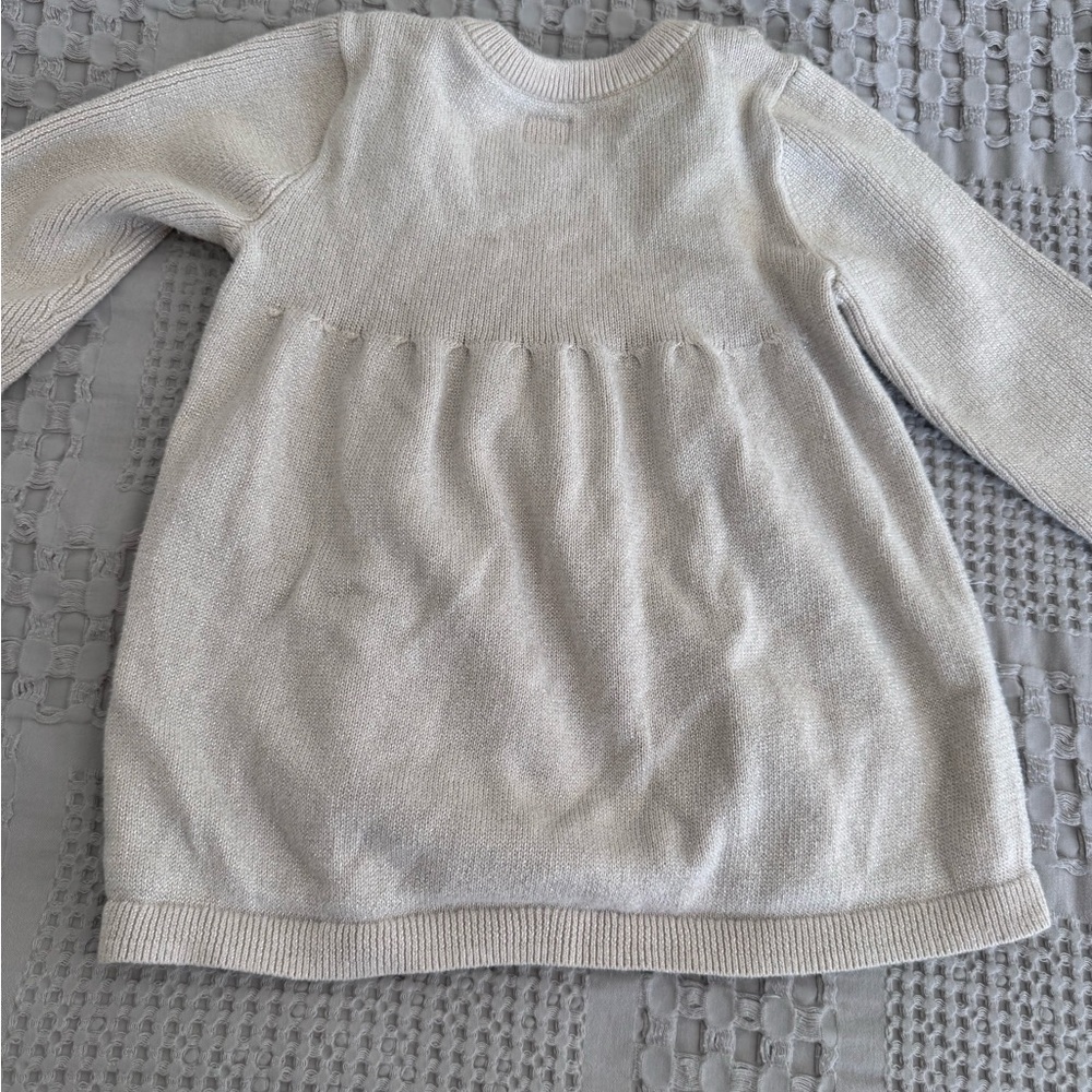 GAP Cream Kids Ruffle Sweater - Picture 5 of 6